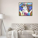 5D DIY Special Shaped Diamond Painting Horse Embroidery Mosaic Craft Kits 30*30
