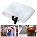 Fire Blanket 1m*1m Fire Blanket Fiber Glass House Caravan Campers