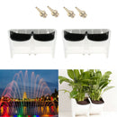 6Set Self Watering Flower Pot Wall Planter Plant