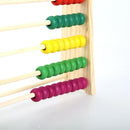 Wooden Abacus Children Counting Number Maths LearningToy(Bead Color Random)