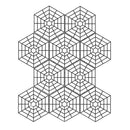 20pcs Set Plastic Net Pond Protector Floating Cover Net Cats Heron Deterrent