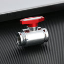 G1/4 Thread Vent Valve Water Ball Valve for PC Water Cooling System (Red) A