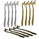 12Pcs Metal Bookmarks Book Mark With Hook Beading Jewelry Findings DIY Hanging