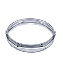 2 Pieces Die Cast Tom Drum Hoops Set 1.5mm Percussion Instrument Parts, 12 Inch