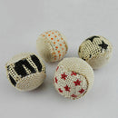 Kitten Cats Pet Soft Sisal Ball Teaser Play Chewing Rattle Catch Toys~. Scr R2V2
