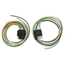 Trailer Light Wiring Harness Extension 4-Pin Plug 18 AWG Flat Wire Connector&k