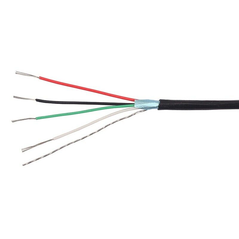 4 Conductor Shielded Wire Guitar Circuit Wiring Hookup Wire Pickup Cable