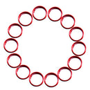 10Pcs /Lot Tent Wind Rope Round Regulating Buckle Camping Cord Tensioners O
