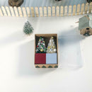 Christmas Mini Tree Artificial Pine Table Gift Ornaments Festival Home Bar Decor