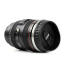 350mL ABS Camera Lens Shape Coffee Tea Mug with Lid Vacuum Flasks Thermal Cup