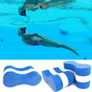 Swimming Pool Practice Training EVA Foam Pull Buoy Kickboard Float Clip New N7D4
