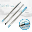 Garden Home Mop Rod Stainless Steel Detachable Lawn Mower Handle Weeds Snatcher