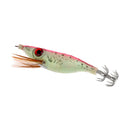 Wood Shrimp Squid Jig Fishing Lures Egi Jigs Cloth Squid Fishing Tackle Pink