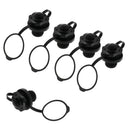 5x Plastic Safety Air Valve Nozzles for Inflatable Kayak Rubber Boat Tender Raft