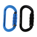 2Set Duty Carabiner Climbing Safety Screw Hook Buckle
