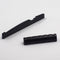 2Set Faux Buffalo Plastic Bridge Saddle for 6 String Acoustic Guitar Hot BlackJR