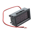 2 Mini Red LED Digital Voltmeter Volt Meter Panel 4.5-30V M5N1