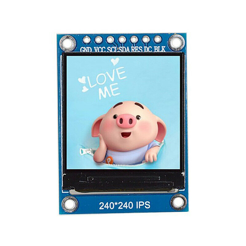 1.3 Inch Ips Hd Tft St7789 Drive Ic 240 x 240 Spi Communication 3.3V Voltag T2A7