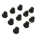 10pcs Nut Cap  Protection Shell Caps Black