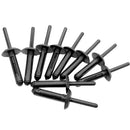 100PCS Car Bumper Rivets Repair Auto Fastener Push Type Retainer Clip