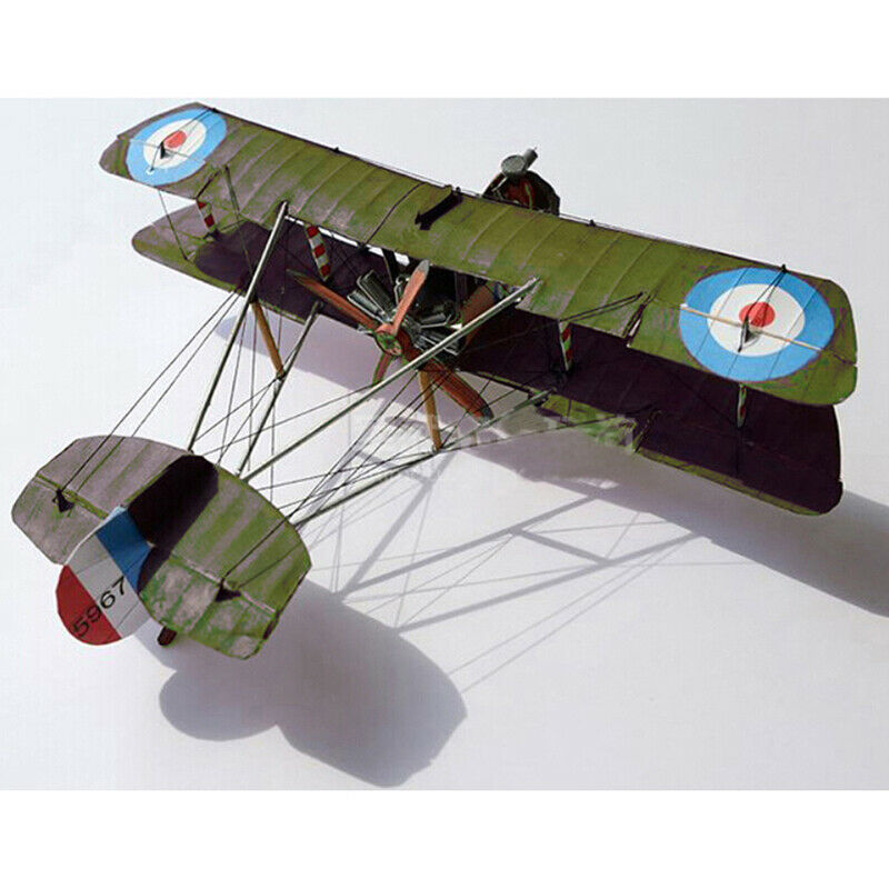 1:33 Scale WWI Airco DH.2 British Single-seat Biplane Aircraft PaperModel Kit TE