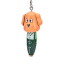 1Pc Wooden Animal Ballpoint Pen Bag Pendant Kid Stationery Gift Random LJU