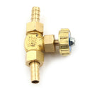 1PC 8mm ID Hose Barb Brass Needle Valve for Gas Max Pressure 0.8 Mpa  OZ
