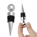 5pcs Wine Bottle Stopper Champagne Vacuum Sealed Wedding Gift Stainless GAQ