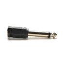 4Pcs 6.35mm 1/4 Male to 3.5mm 1/8 Female Stereo Audio Mic Plug Adapter Jack uW