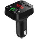 Car FM Transmitter Bluetooth MP3 Player Handsfree 2 USB Fast Charger Wireless