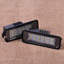 2x 18 LED License Number Plate Light Lamp Kit fit for VW Golf MK4 MK6 Eos Passat
