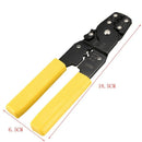 2-In-1 Crimping Gear Stripping Pliers Stripping Cold Crimping Terminal Plie
