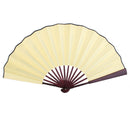 Chinese Blank Silk Folding Hand Fan Calligraphy Writing Dancing Wedding Gift