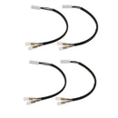 For Yamaha R1 R6 FZ Turn Signal Wiring Harness Connectors Adapter Plug 4pcs
