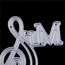 Mr&Mrs Love Metal Cutting Dies Stencils for DIY Paper Cards Scrapbooking Deco JR