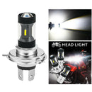 H4/BA20D/P15D 36W Motorcycle Headlight Bulb 3000LM Headlamp H4 White