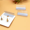 Adhesive Lip Adapter or Hanger for Earring Card Display ( 400pcs ) 2.5x3cm