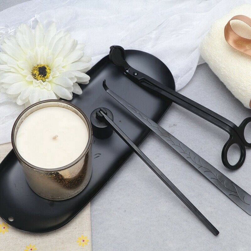 Candle Accessory Set Candle Wick Trimmer Candle Wick Dipper Candle Snuffer