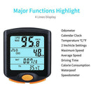 Bike Cycling Bicycle Cycle Computer Odometer Speedometer Backlight Good