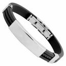 Charm Bracelet Men Cool Curb Link Chain Jewellery Decoration stainless stee