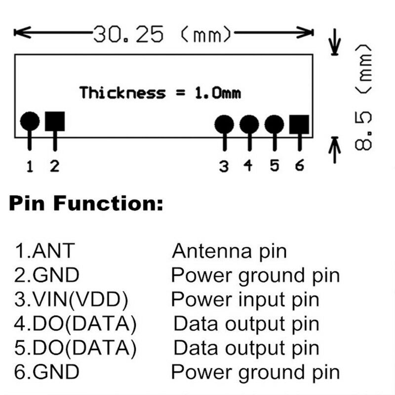 1 Set 433Mhz RF Superheterodyne Receiver Transmitter Module Kits With 2 Antenna