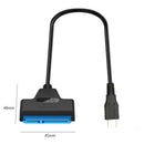 10Gbps Type C Usb 3.1 To Sata Iii Hdd Ssd Hard Drive Adapter Cable For 2.5