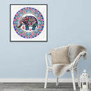 5D DIY Special Shaped Diamond Painting Elephant Embroidery Mosaic Craft Kit