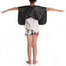 Hairdressing Gown Apron Waterproof Children Adults Hair Cutting Cape A