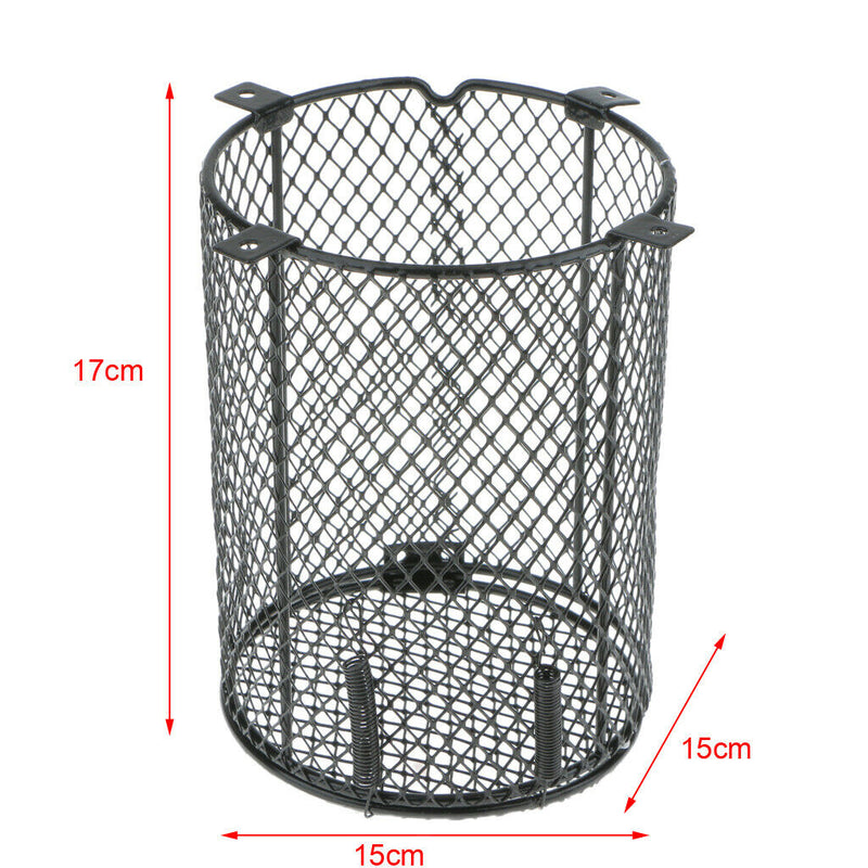 2x Ant-Burn/Scald Lampshade Reptile Amphibian Heating Lamp Protective Guard