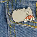 Creative Cartoon Cute Cat Brooch Badge Jacket Ornament Jewelry (Style 3) A