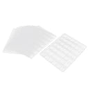 Clear Plastic Coin Pocket Page Protectors Coin Holders Storage Sheets (42-