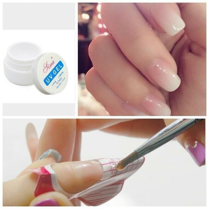 3pcs/set Nail UV Gel Manicure 15ml Phototherapy Glue Nail Gel Based Adhesiv M4M8