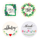 500Pcs Floral Thank You Stickers for wedding decoration Craft Party SupplieSEAU