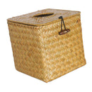 Tissue Box Home Bathroom Toilet Paper Napkin Holder Storage Organizer Yellow